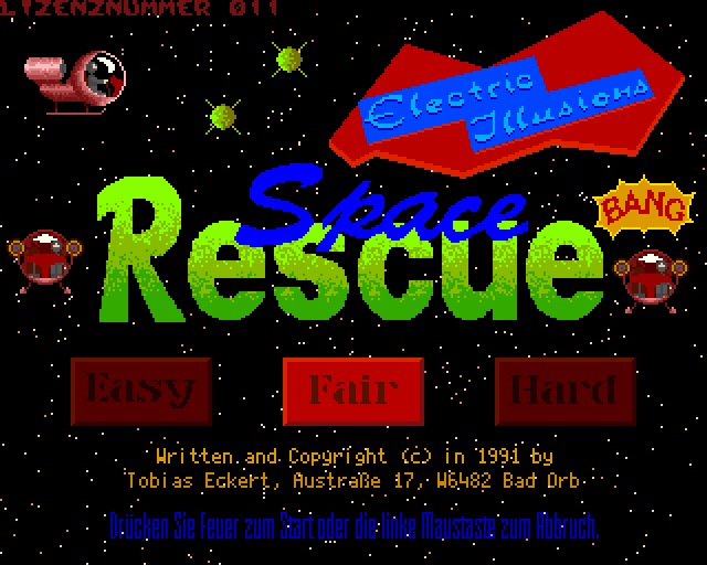Space Rescue Title